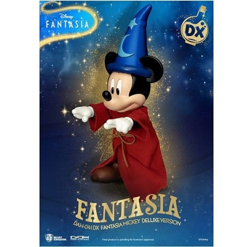 Beast Kingdom Disney Mickey Fantasia DAH Deluxe Action Figure