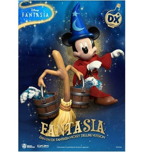 Beast Kingdom Disney Mickey Fantasia DAH Deluxe Action Figure