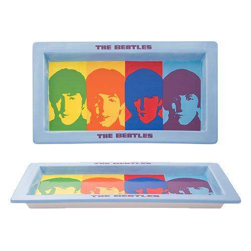 Beatles Color Bar Ceramic Serving Platter Party Ready