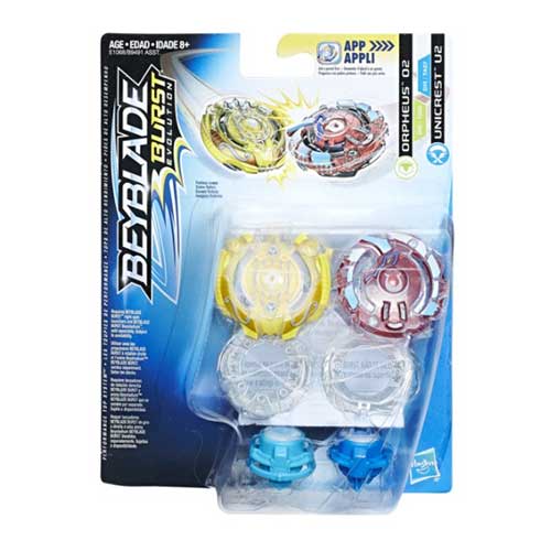 Beyblade Burst Tops Dual Pack Choose Your Beyblade