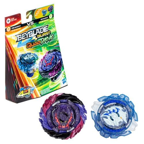 Beyblade Burst Quad Drive Dual Packs Customize For Battle