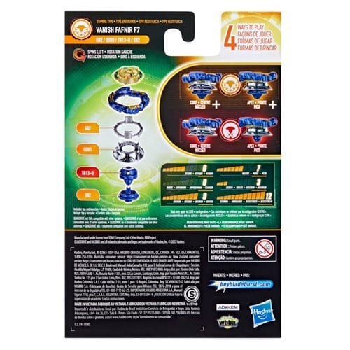 Beyblade Burst QuadDrive Destruction Belfyre Top With Launcher