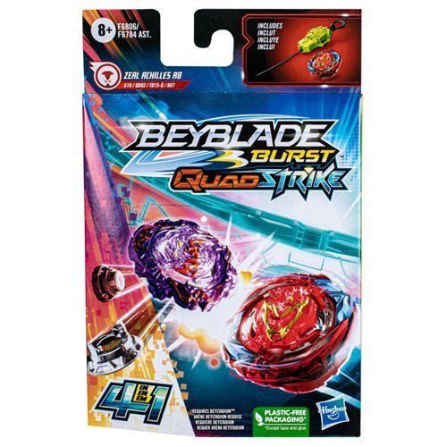 Beyblade Burst QuadStrike Tops with Armor Tips for Intense Battles