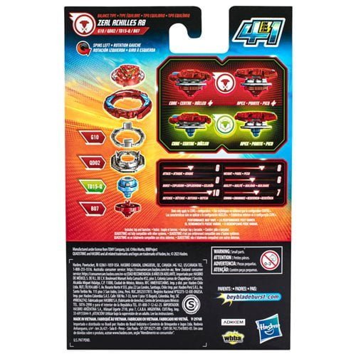 Beyblade Burst QuadStrike Tops with Armor Tips for Intense Battles