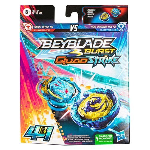Beyblade QuadStrike Dual Pack With Customizable Modes