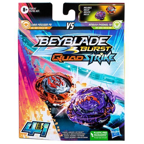 Beyblade QuadStrike Dual Pack With Customizable Modes