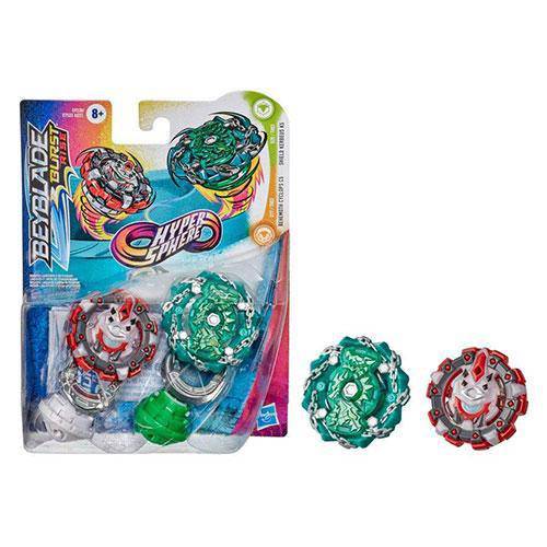 Beyblade Burst Rise Hyper Sphere Dual Packs Customizable Tops