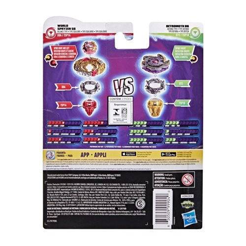 Beyblade Burst Speedstorm Dual Pack Battle Ready Demise Satomb Anubion