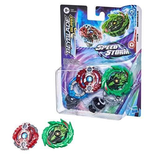 Beyblade Burst Speedstorm Dual Pack Battle Ready Demise Satomb Anubion