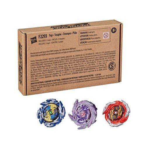 Beyblade Burst Speedstorm Thunder Threat Ultimate Three Pack Battle Set