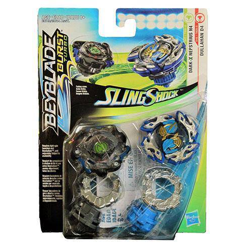 Beyblade Burst Slingshock Dual Pack Rail Riding Battle Tops