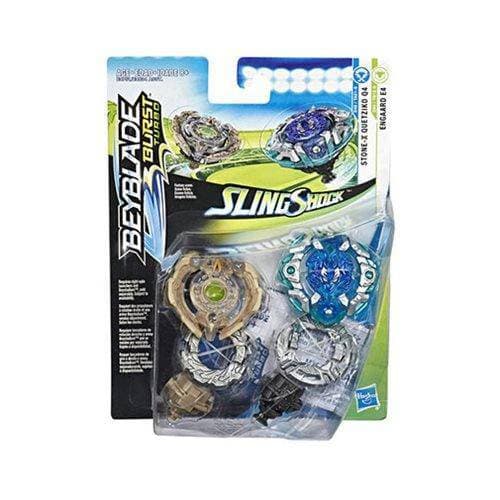 Beyblade Burst Slingshock Dual Pack Rail Riding Battle Tops