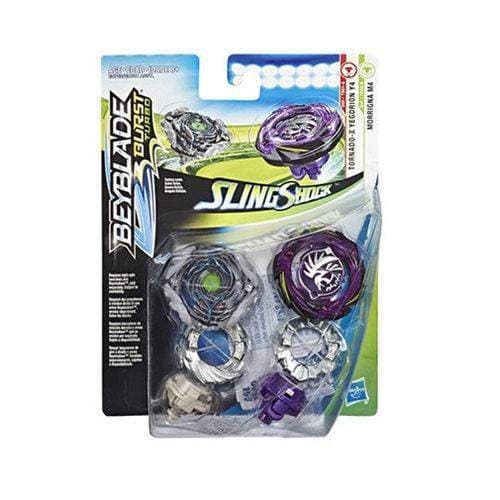 Beyblade Burst Slingshock Dual Pack Rail Riding Battle Tops