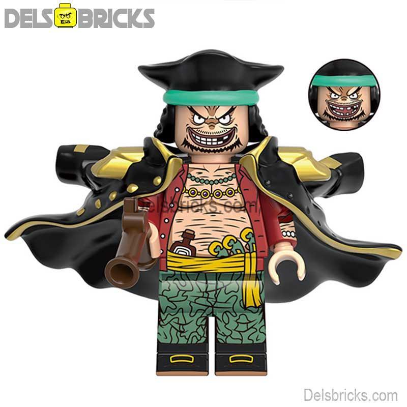One Piece Black Beard Lego Minifigure Custom Figure - ToylandEU