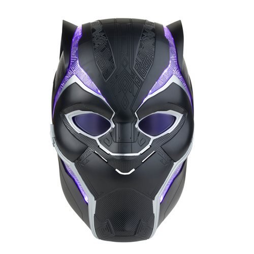 Black Panther Marvel Legends Electronic Helmet With Flip Lenses