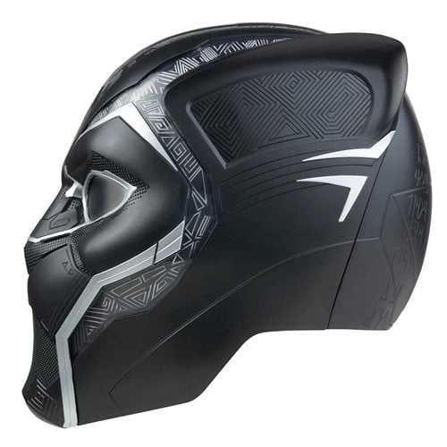 Black Panther Marvel Legends Electronic Helmet With Flip Lenses