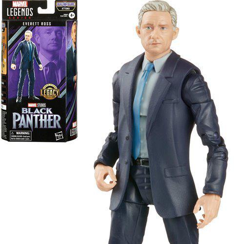 Black Panther 6 Inch Marvel Legends Figure With Swappable Hands