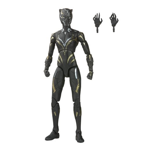 Black Panther 6 Inch Marvel Legends Figure With Swappable Hands