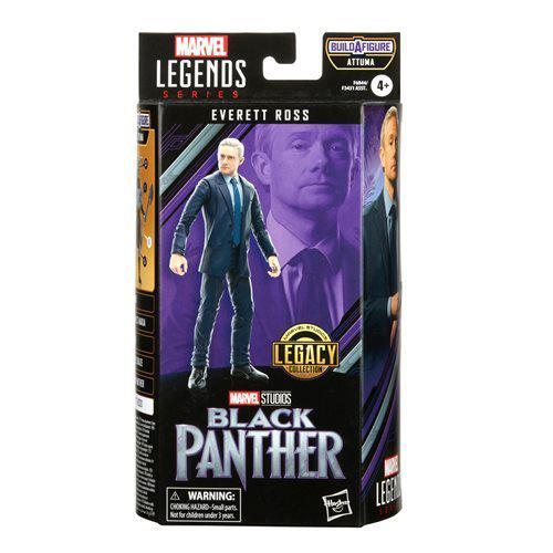 Black Panther 6 Inch Marvel Legends Figure With Swappable Hands
