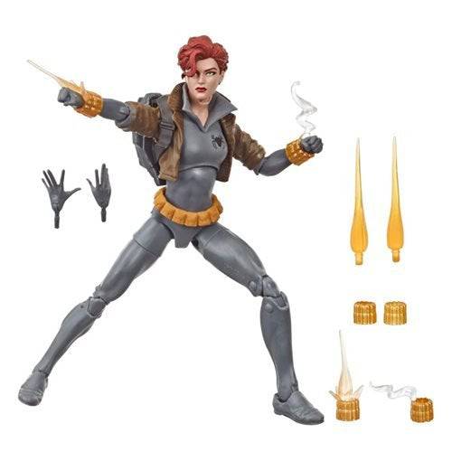 Black Widow Marvel Legends 6 Inch Action Figure Premium Poseability