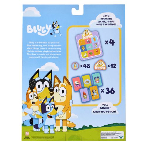 Bluey Bingo Game Set For Kids With Interactive Family Fun