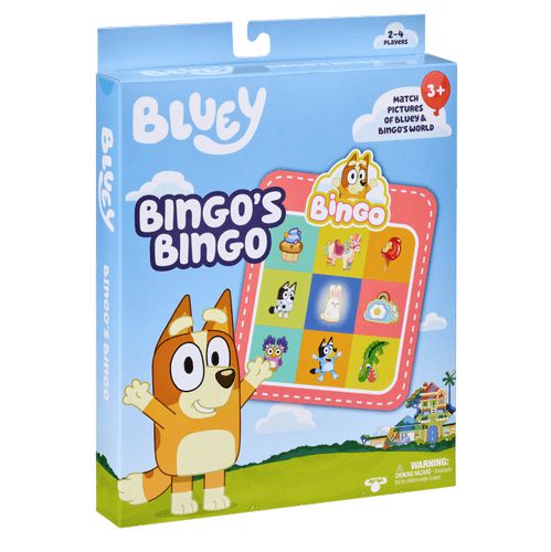 Bluey Bingo Game Set For Kids With Interactive Family Fun