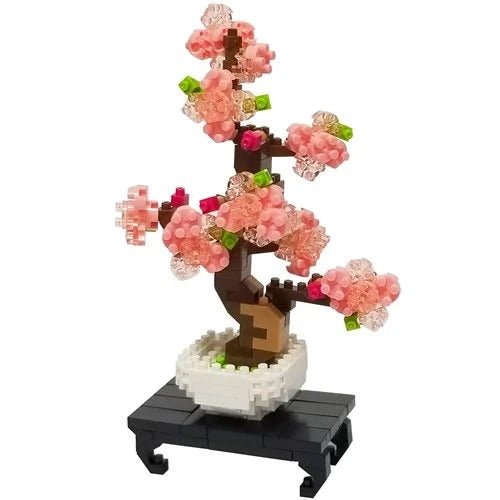 Nanoblock Bonsai Sakura Construction Kit for Display