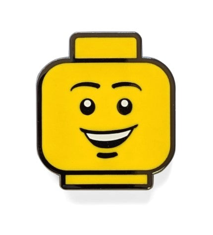 LEGO® Minifigures Enamel Snap Button | Head Boy Design | Ages 6 And Up