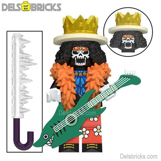 One Piece Brook Minifigure LEGO Compatible Collectible Toy - ToylandEU