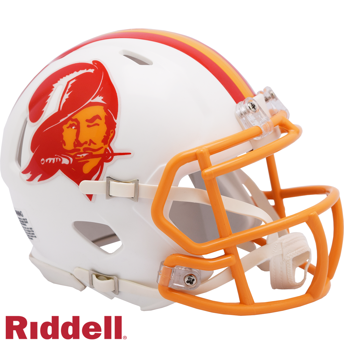 Tampa Bay Buccaneers Helmet Riddell Replica Mini Speed Style 1976-1996 T/B Periodic Restock