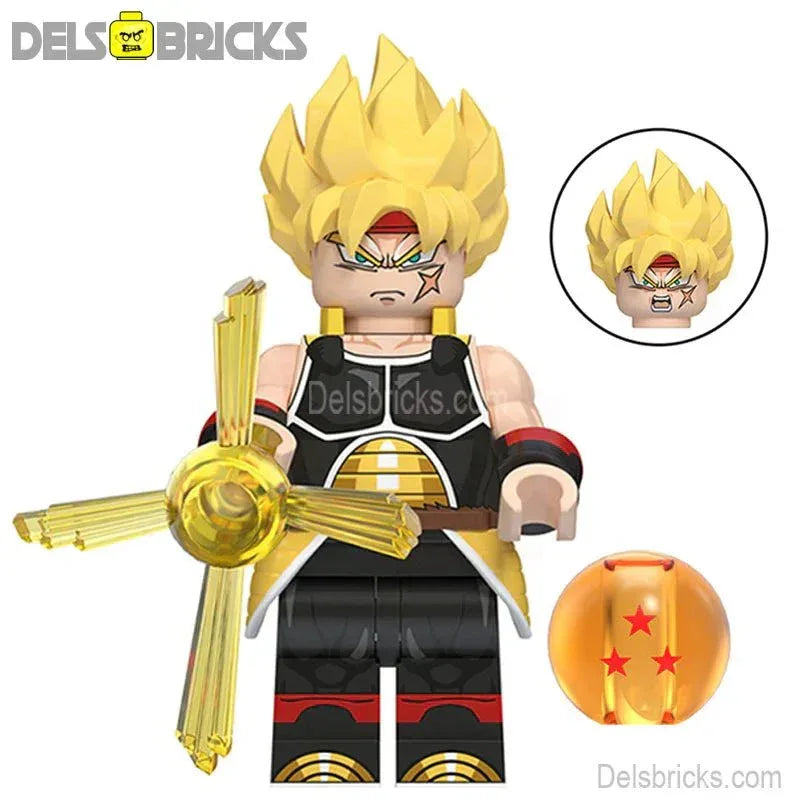 Burdock Dragon Ball Z Best Lego Minifigures Custom Anime Toys 2 - ToylandEU