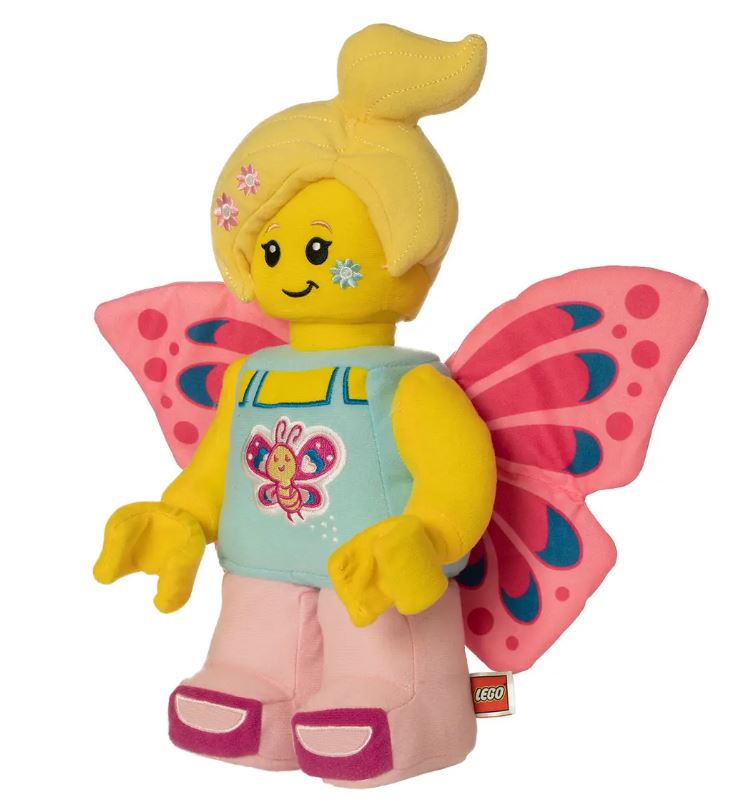 LEGO® Butterfly Girl Plush | Soft Toy | 335520LL