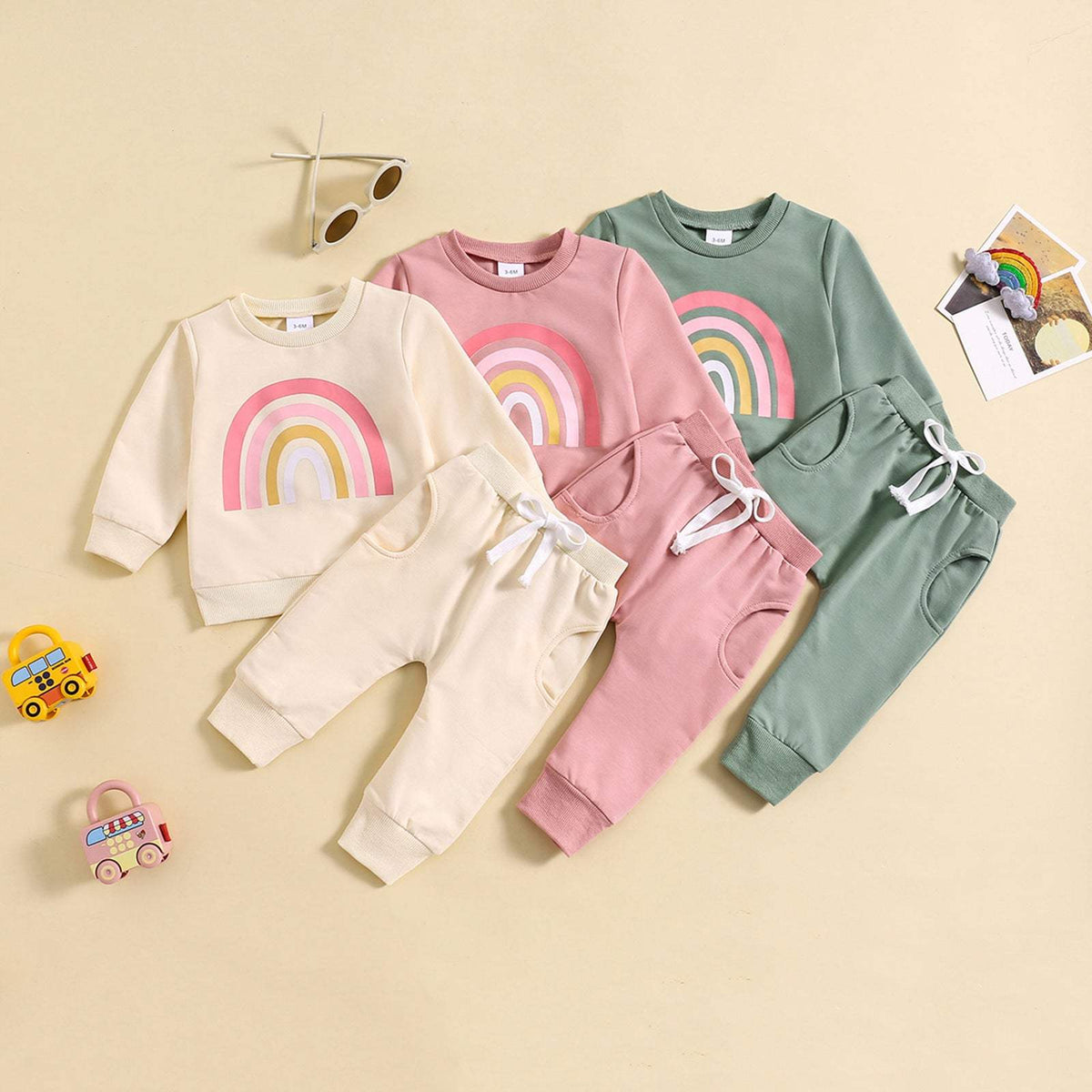 Girls' Long-Sleeve Sweater Suit | Ages 0-3