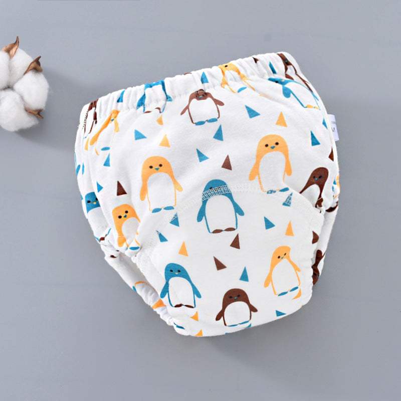 Washable 6-Layer Gauze Training Pants | Diaper Cover | Learning Pants