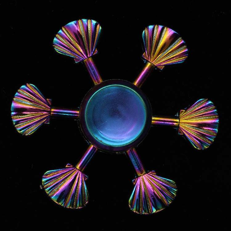 Zinc Alloy Electroplated Fingertip Spinning Top | Metal | Sensory Toys