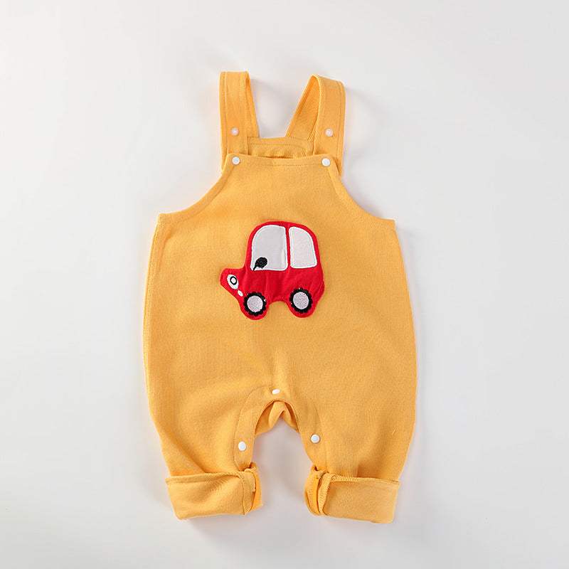 Girls' Loose High-Stretch Jumpsuit | Casual Cotton