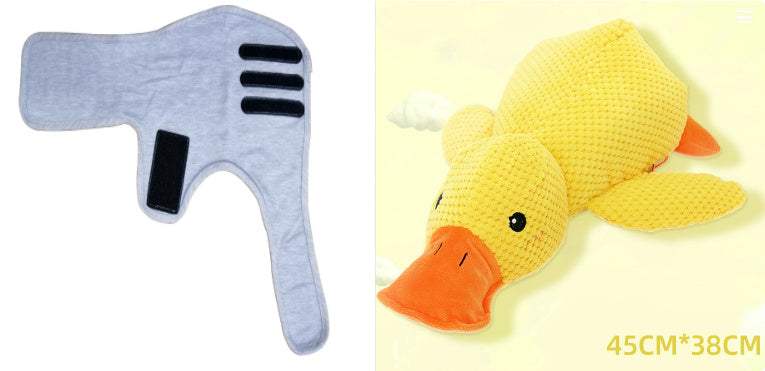 Plush Goose Dog Chew Toy | Bite-Resistant Molars