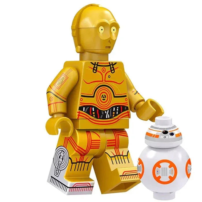 C3PO Star Wars Lego Minifigures Custom Toys - ToylandEU