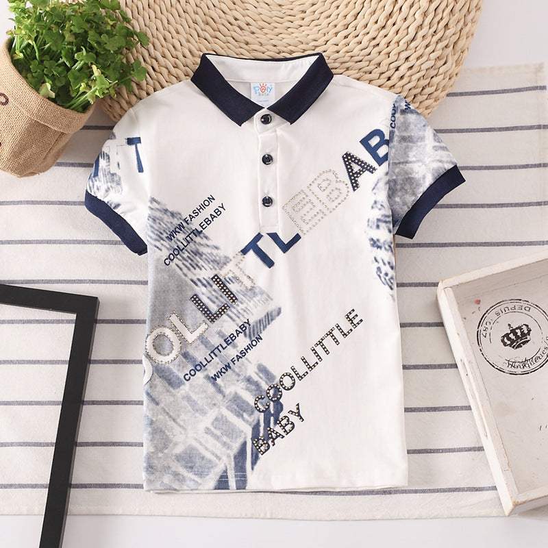 Boys' Short-Sleeve Top | Non-Hooded
