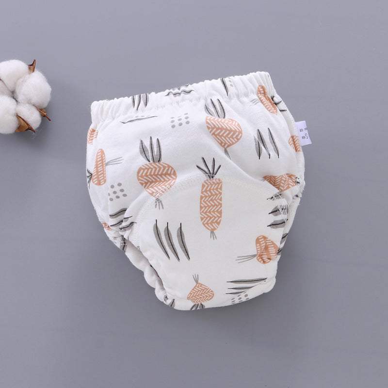 Washable 6-Layer Gauze Training Pants | Diaper Cover | Learning Pants