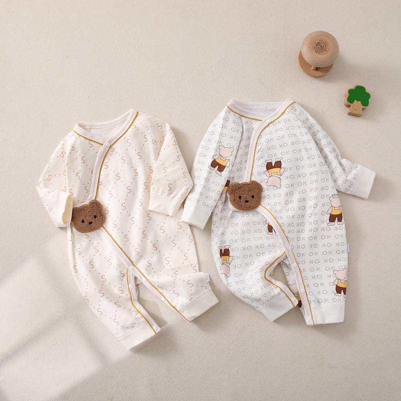 Newborn Butterfly Boneless Romper | Cotton | Jumpsuit Style