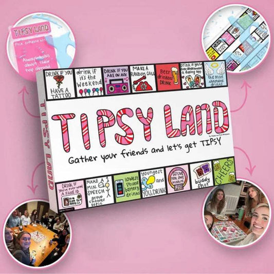 Funny Drinking Party Board Game | Paper And PVC