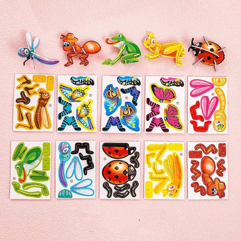 Foam 3D Puzzle Models | 10-Pack