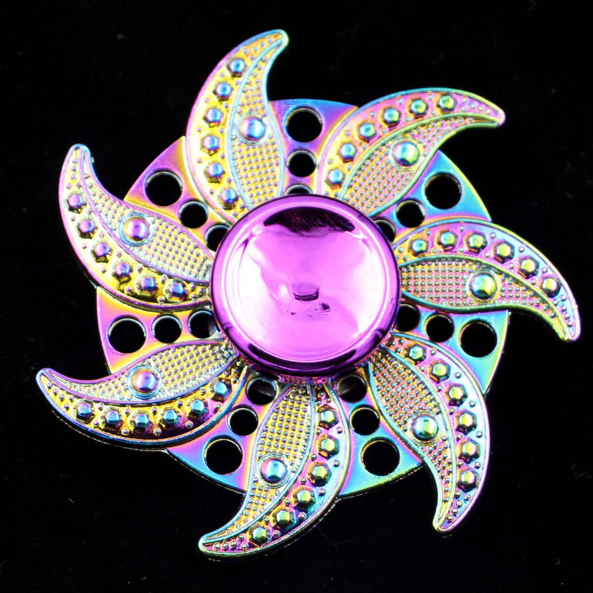 Zinc Alloy Electroplated Fingertip Spinning Top | Metal | Sensory Toys