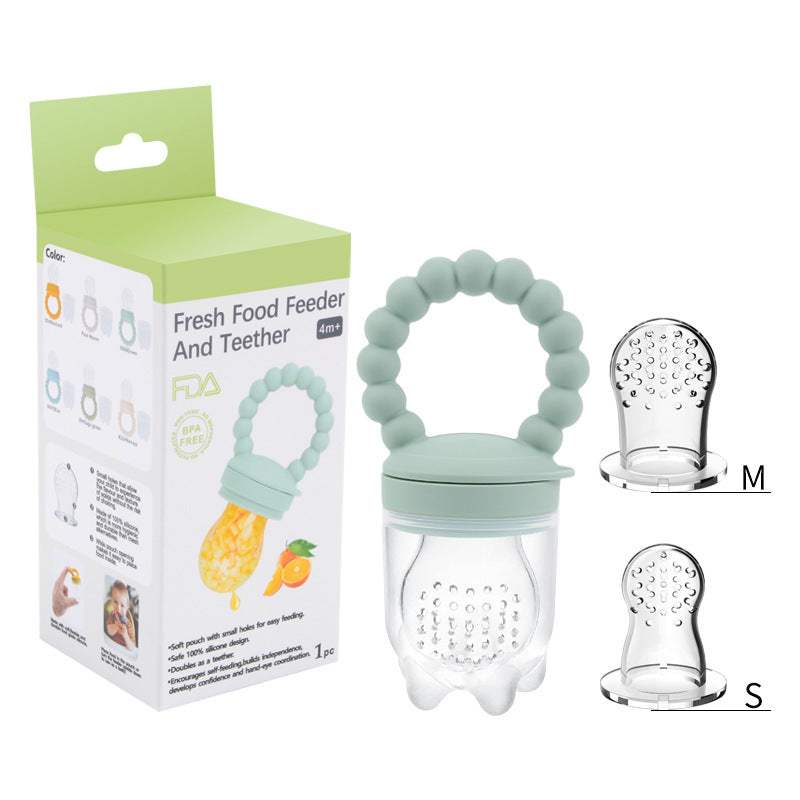 Baby Fruit And Vegetable Pacifier Feeder | Food Grade Silica Gel | Feeding Essentials