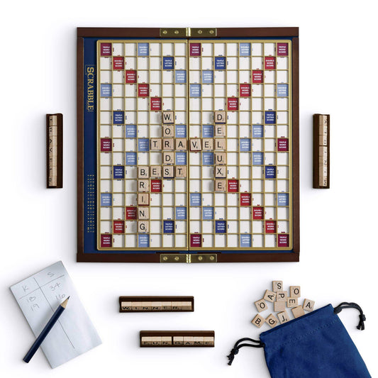Scrabble Deluxe Travel Edition | Board Games