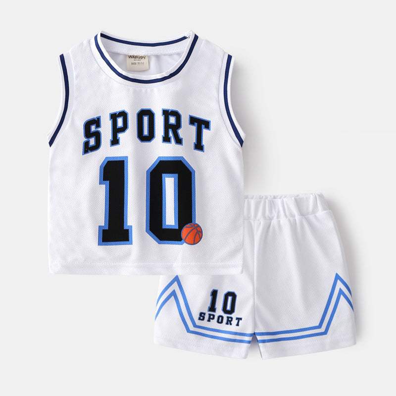 Kids Set | Lightweight Sleeveless Top | Quick Dry Soft Fabric | Xs To Xl Youth