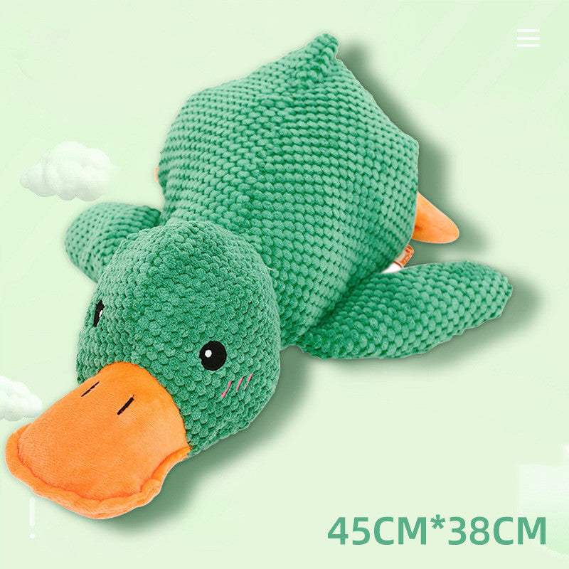 Plush Goose Dog Chew Toy | Bite-Resistant Molars