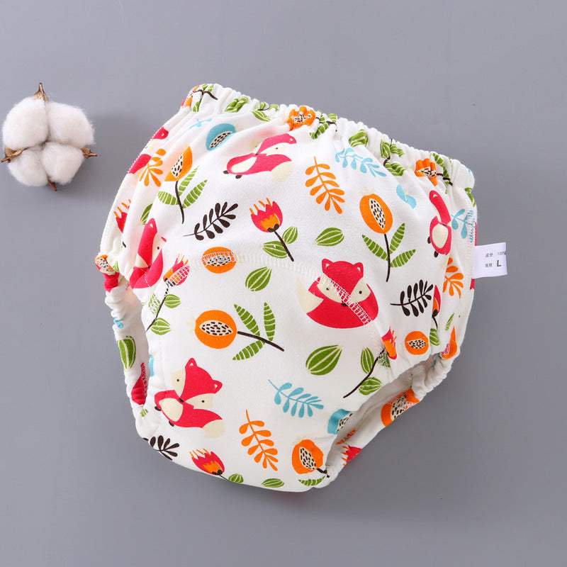 Washable 6-Layer Gauze Training Pants | Diaper Cover | Learning Pants