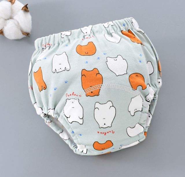 Washable 6-Layer Gauze Training Pants | Diaper Cover | Learning Pants